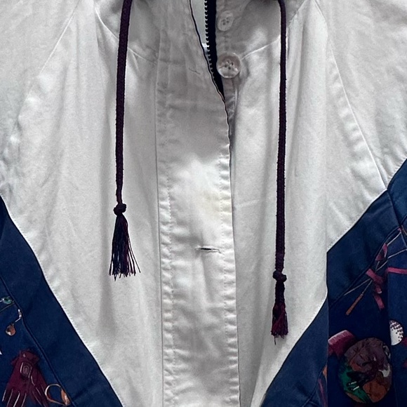 Vintage 80’s LINE-UP Golf themed Bomber Jacket - 100% cotton - Picture 14 of 14